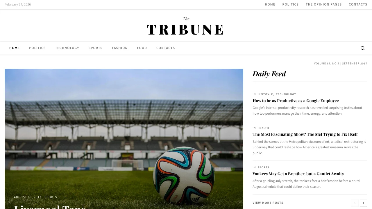 Loading preview of Tribune